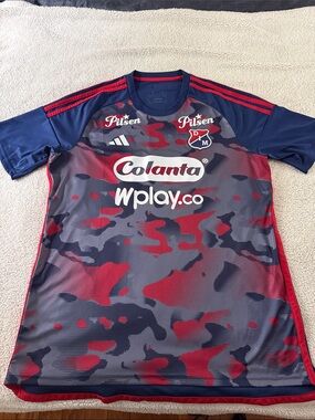 🇨🇴 Independiente Medellín 2024-25 Home Adidas Liga DiMayor Jersey
